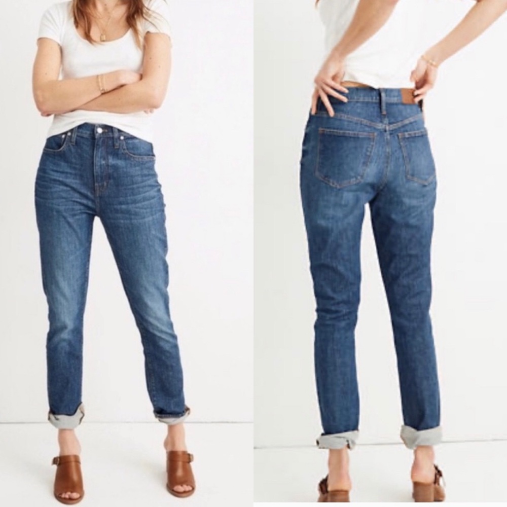 NWT Madewell The High-Rise Slim Boy jean